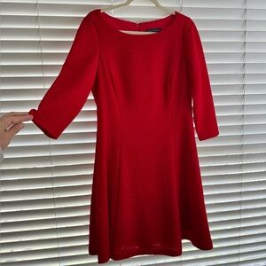 Women's Red A-Line Dress by Jessica Howard Size 12